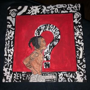 XXXTentacion ? Album Canvas Painting